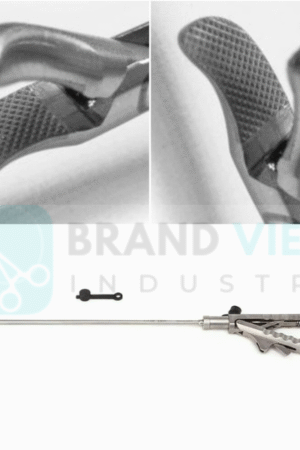 Needle Holder Driver Gun Type Curved Jaw TC Laparoscopic Endoscopy Instruments.