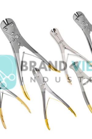 TC Mix Pin Wire Cutter Set of 5 PCs Orthopedic Veterinary Surgical Instruments