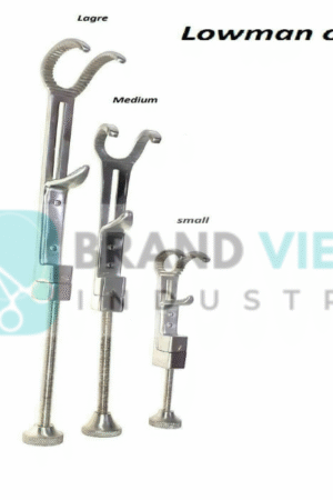 Orthopedic double lowman bone clamp stainless steel surgical instrument,