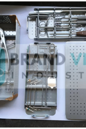 Large Fragment Set Locking & Non locking Instruments Orthopedic Aluminium Box.