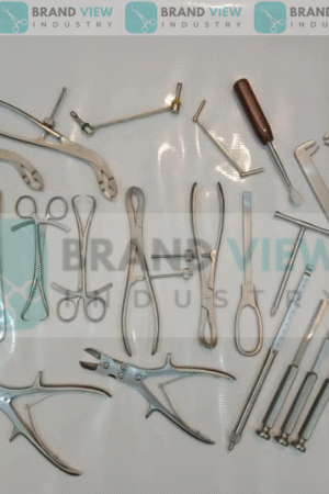 Basic orthopedic surgical surgery instrument 27 pcs set,