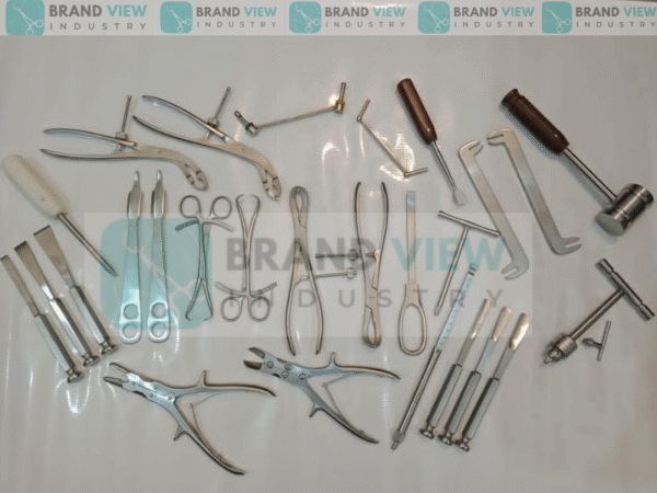 Basic orthopedic surgical surgery instrument 27 pcs set,