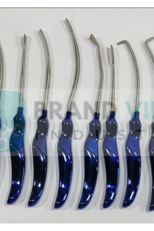 Face Lift Browlift Dissector & Elevator Set of 8 Pcs Plastic Surgery InstrumentM,
