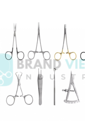 Blepharoplasty Instrument Set Of 12 PCS - Plastic Surgery Instruments.