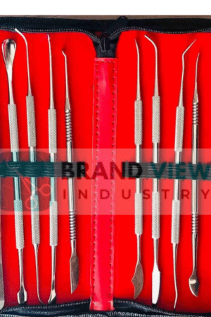 Dentist Gift Stainless Steel Tool Set In a Nice Case Ready for Gifting, Gift for Dental Technician, Orthodontist, Sculpting, Modelling, Clay10pcs whit kit,