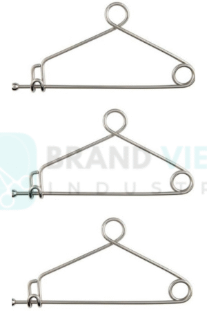 Mayo Safety Pin Mayo Instruments Holder 5.5" For Holding Ring Handle 3,
